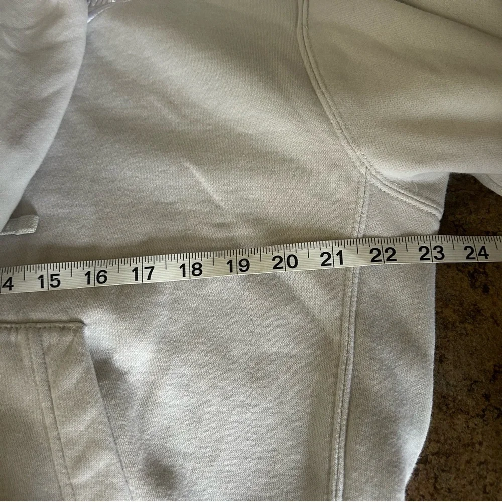 Nike Club Fleece Pullover Hoodie – White – Size M - Picture 7 of 8